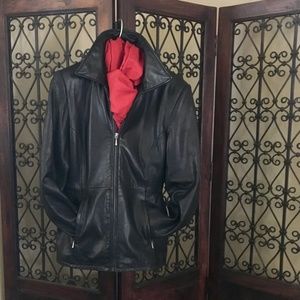 Black All Lamb Skin Jacket/Blazer Size M